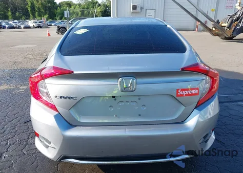 2020 Honda Civic Lx из США, поврежденный, VIN 2HGFC2F67LH572970